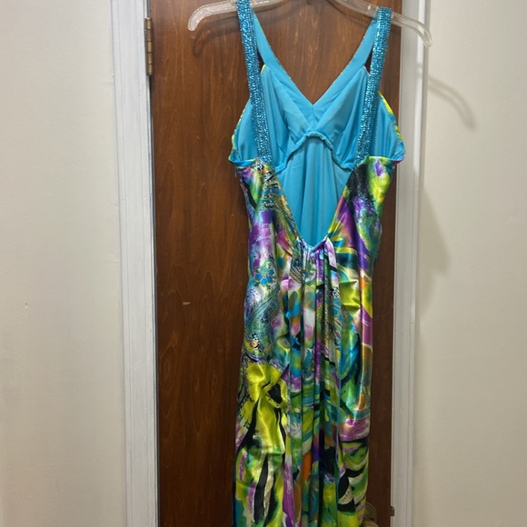 Fun multicolor prom dress - Picture 2 of 6